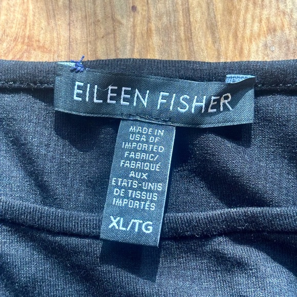 Eileen Fisher Women's Black Tank Top - Picture 2 of 4
